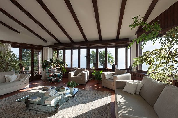 istock living room of a rustic house 511317204