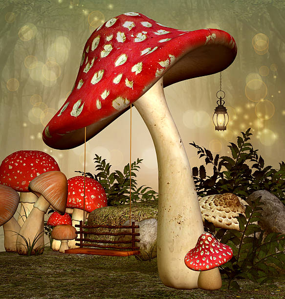 istock Elf fantasy garden 511319250