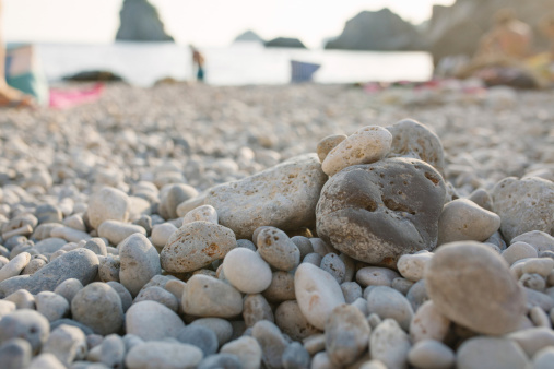 Rocks at beach