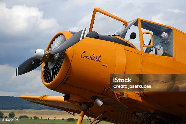 Zlin Z37 Cmelak Airplane Stock Photo - Download Image Now - Agricultural Aircraft, Agriculture, Air Vehicle
