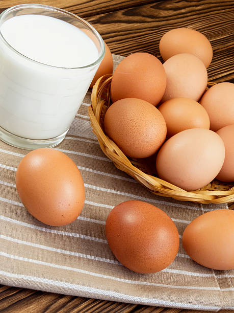 istock Eggs and a glass of milk 511320834