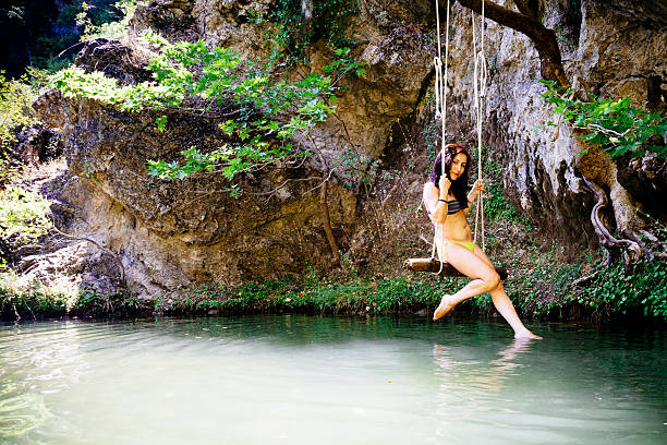 istock Girl at a lake 511323593