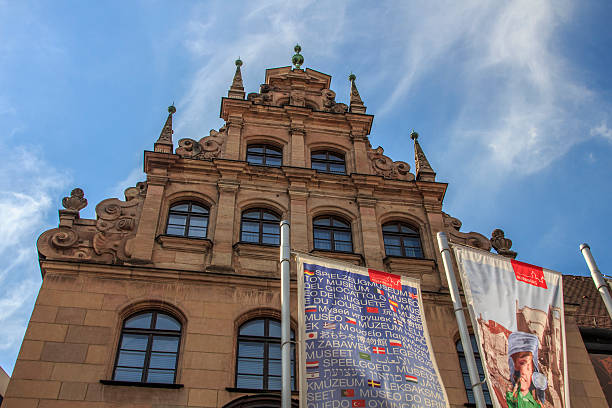 Nuremberg, Germany - August 23, 2015: The Nuremberg Toy Museum is located in the inner city and was founded in 1971