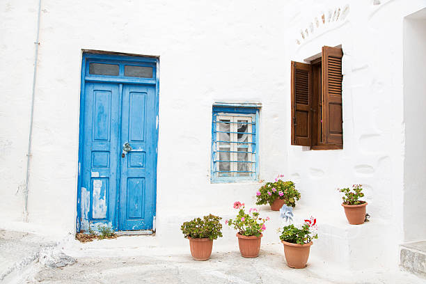 istock Architecture on the Cyclades. Greek Island buildings. 511325557