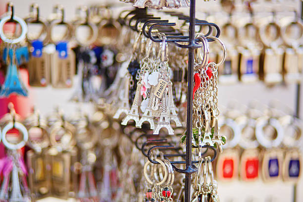 istock Eiffel tower trinkets in Paris, France 511326418