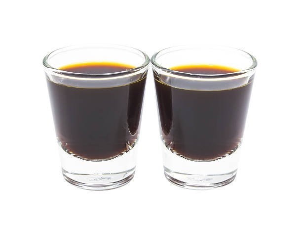 istock Coffee espresso in glass shot 511327504