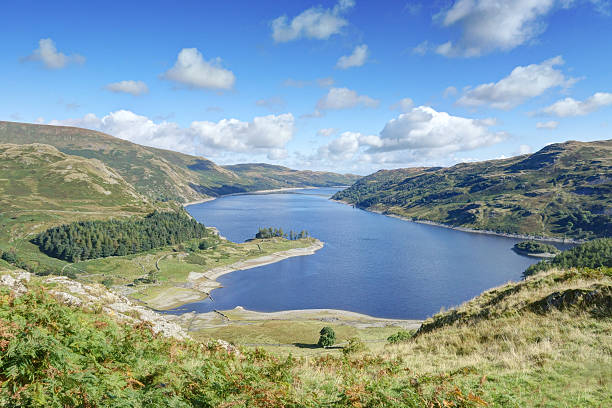 Haweswater in the English Lake District - the highest of the lakes which is now a reservoir.