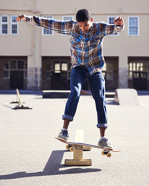 istock Perfect balance on the grind 511352555