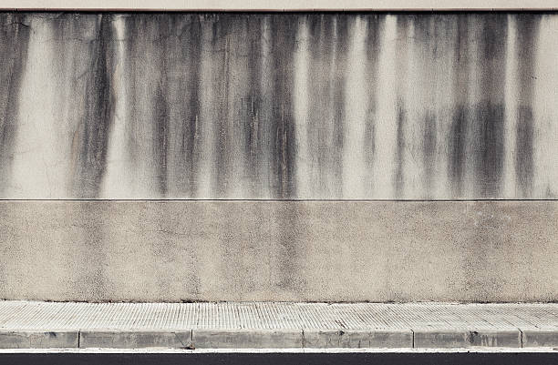 istock Old concrete wall and roadside. Abstract industrial interior 511352991