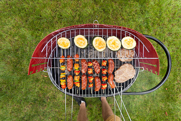 istock Delicious food grilling on a grill 511353111