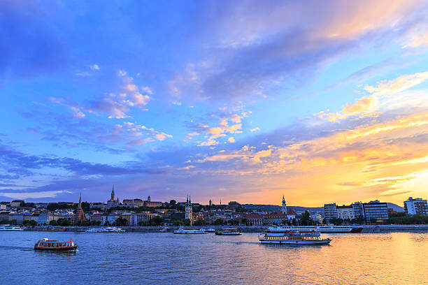 istock Panorama of Budapest at sunset, Hungary 511354681