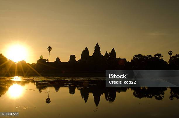 Angkor Wat Sunrise Stock Photo - Download Image Now - Ancient, Ancient Civilization, Angkor