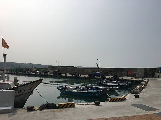 istock Fishing boats - Taipei 511364524