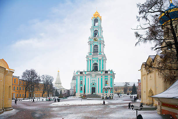 istock Moscow. The monastery of the Holy Trinity.The bell-tower. 511367296