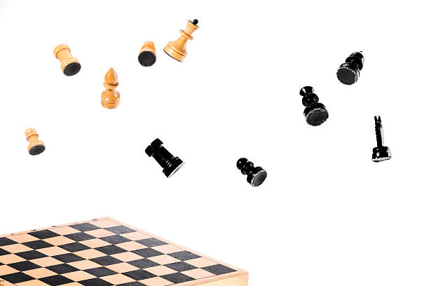 체스 항공 - chess playing field 뉴스 사진 이미지