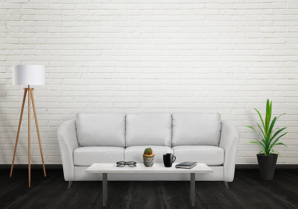 istock Room interior with free space on the wall for picture 511373966