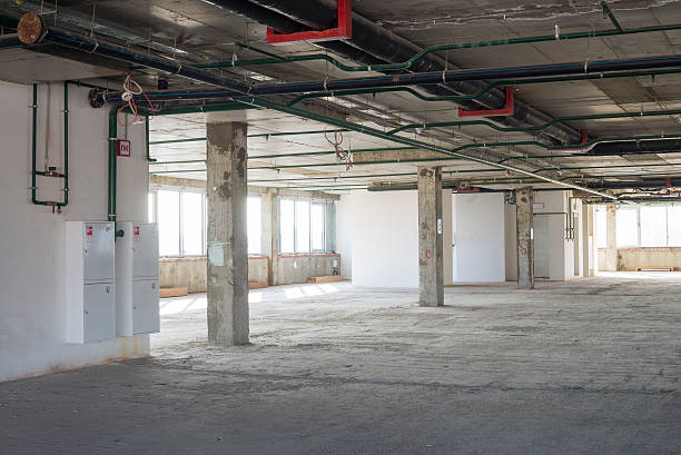 istock interior of business center under construction 511384288