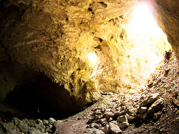 istock Natural tunnel in Rakov Skocjan Valley 511384822