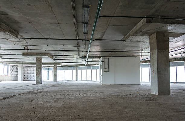 istock interior of business center under construction 511385274