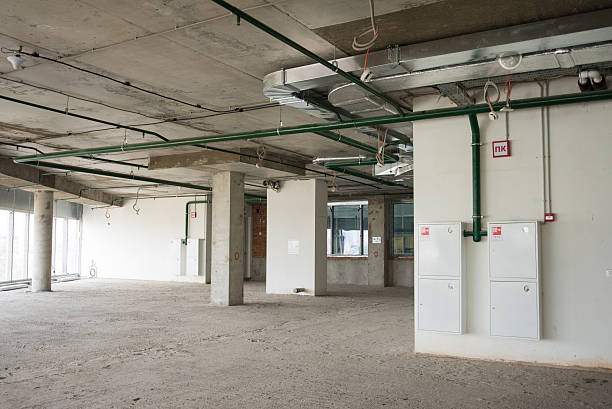 istock interior of business center under construction 511385808