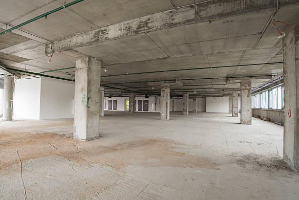istock interior of business center under construction 511386184