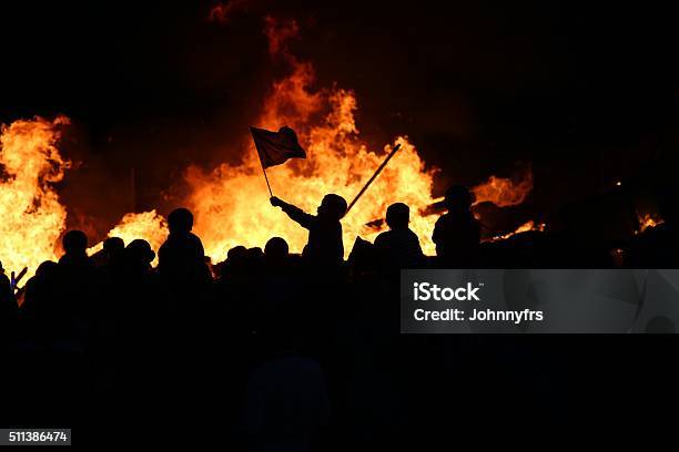 Revolution Stock Photo - Download Image Now - Riot, Revolution, Crowd of People