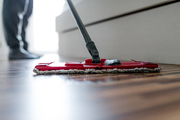 limpieza de piso de madera - chores wood wet indoors fotografías e imágenes de stock