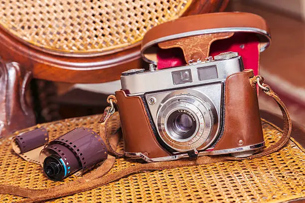 Photo of Kodak Retinette IA - old film camera