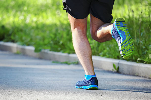 istock Young man running outdoors in the morning. 511389759