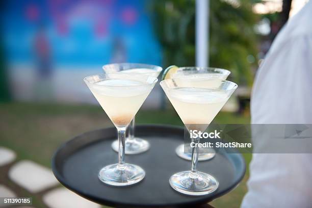 Serving Martini Stock Photo - Download Image Now - Lychee, Cocktail, Martini