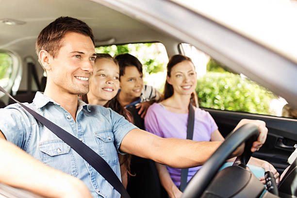 istock Man Taking Family On Road Trip 511390245
