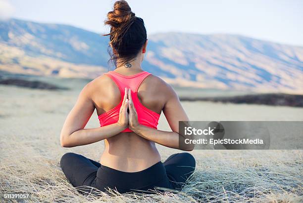 Yoga Woman Stock Photo - Download Image Now - Adult, Flexibility, Horizontal