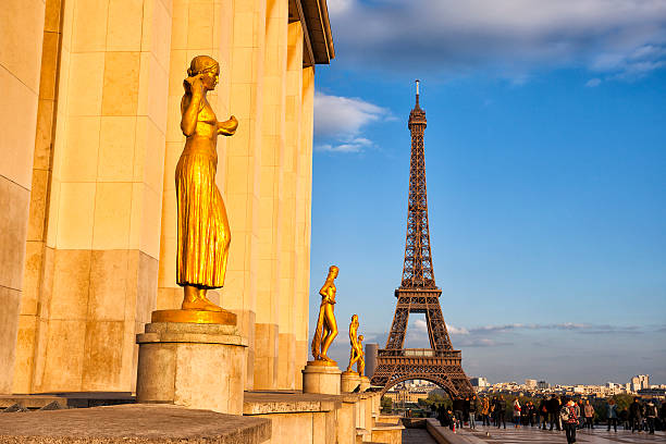 istock Eiffel Tower From Trocadero in Paris, France 511391121