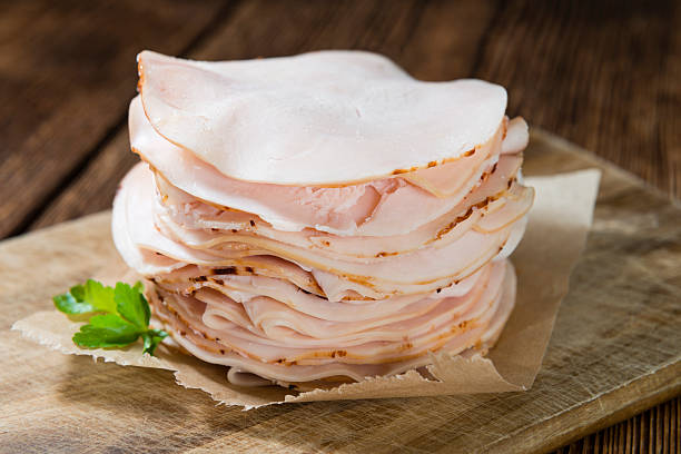 Heap of sliced Chicken Breast Fillet