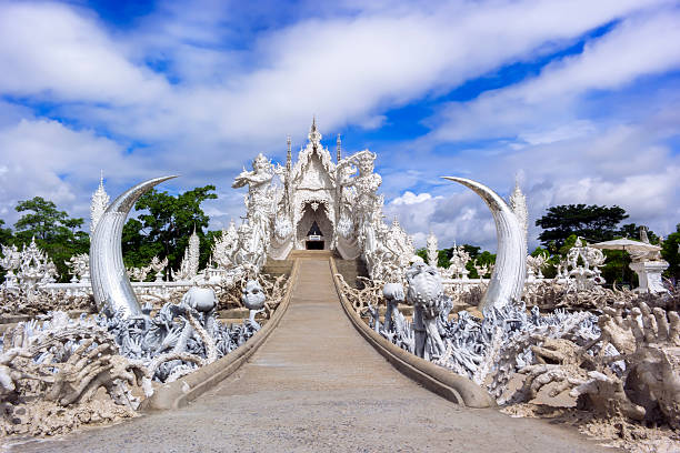 istock Wat Rong Khun, Road to Temple. 511393363