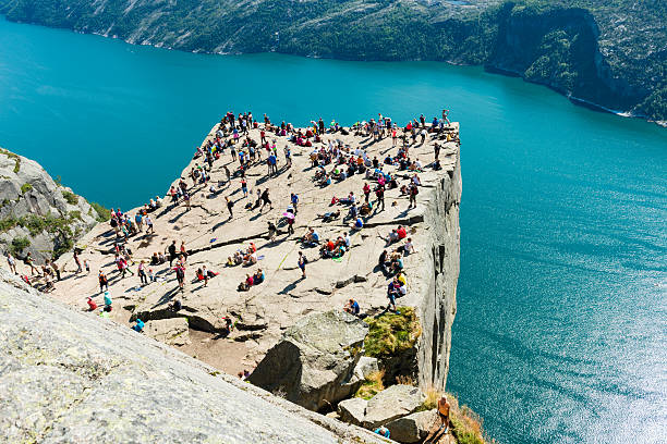 istock Pulpit Rock and Lysefjorden 511436293