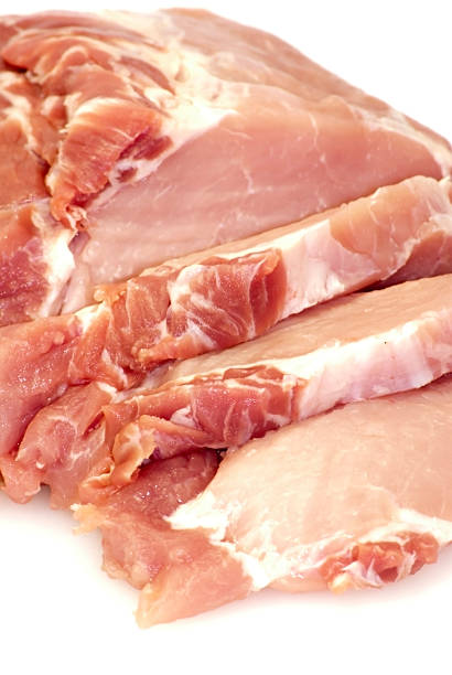 istock Piece of raw meat cut into steaks 511437539