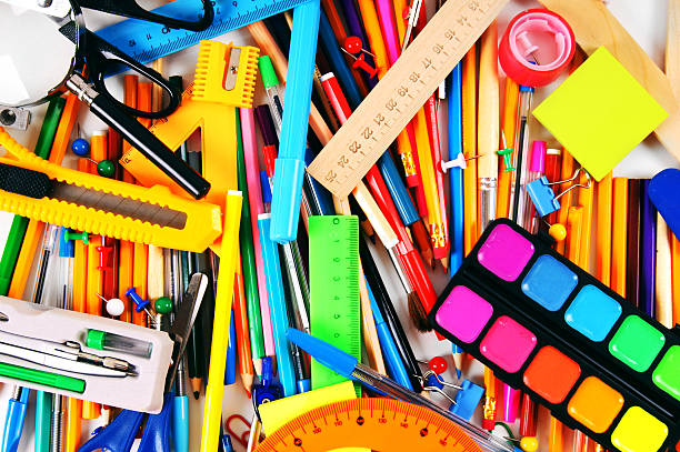 istock Stationery and school accessories. 511438571