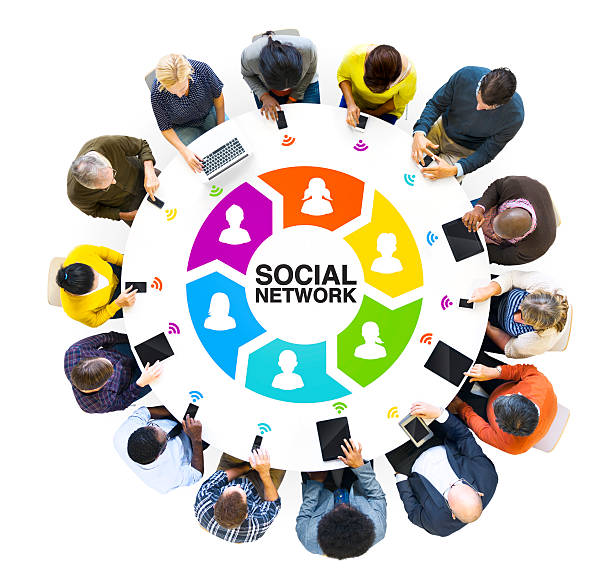 istock Group of People with Social Network Concepts 511439735
