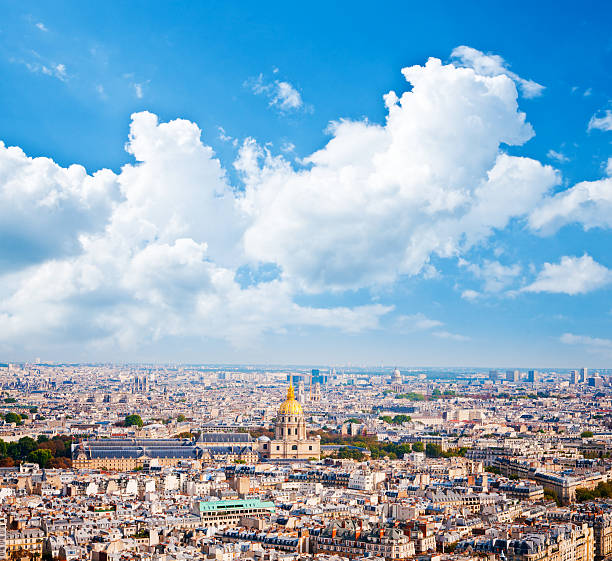 istock Les invalides - Aerial view of Paris. 511441457