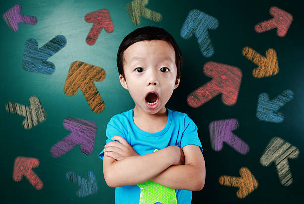 istock Cute asia children in the classroom 511441677