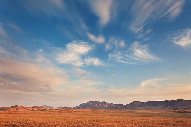 istock Beautiful view at the mountain valley at sunset in summer 511458160