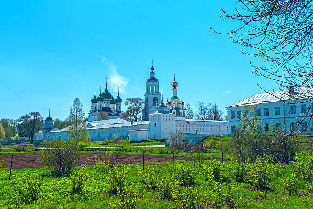 istock White Monastery near Yaroslavl in the spring day 511459872