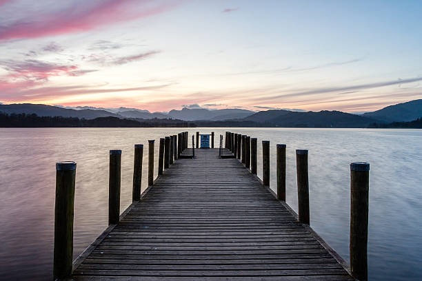 istock Peaceful pier on Lake Windermere, UK Lake District 511460430