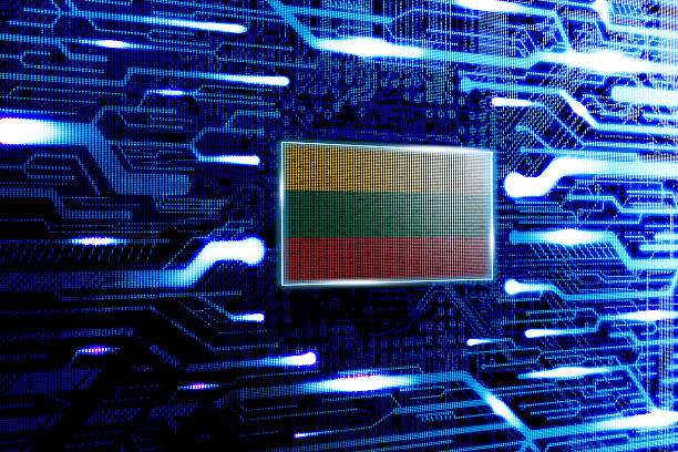 istock Lithuania, Vilnius national official state flag 511460622