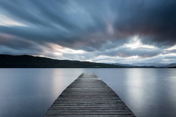 istock Peaceful pier on Lake Windermere, UK Lake District 511460758