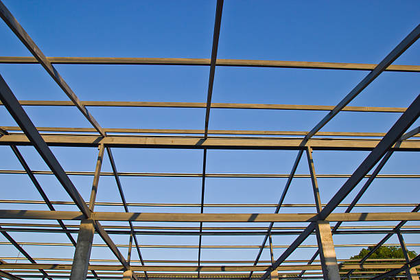 istock Workshop of steel roof 511461356