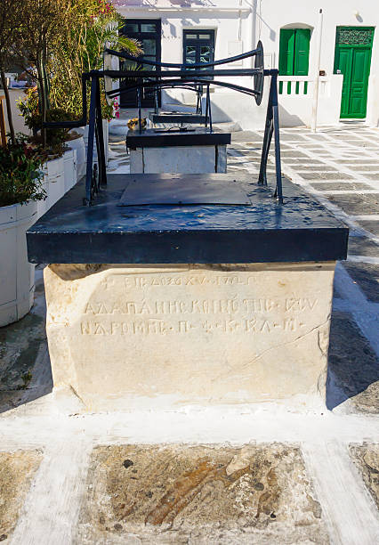 istock The Tria Pigadia, in Mykonos 511461572