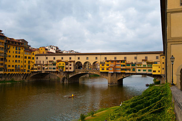 Ponte Vecchio stary Most " średniowiecznej kamienia – zdjęcie