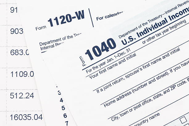 istock U.S. income tax form 511470652